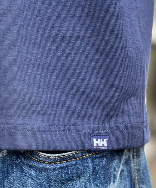 HELLY HANSEN(ヘリーハンセン)の「【HELLY HANSEN】S/S HELLY HANSEN Logo Tee(Tシャツ/カットソー・メンズ・ライム/ホワイト/ブラック/ネイビー・MEDIUM/X-LARGE/LARGE)」の12枚目の写真