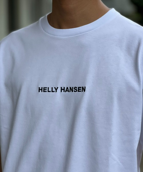 HELLY HANSEN(ヘリーハンセン)の「【HELLY HANSEN】S/S HELLY HANSEN Logo Tee(Tシャツ/カットソー・メンズ・ライム/ホワイト/ブラック/ネイビー・MEDIUM/X-LARGE/LARGE)」の5枚目の写真