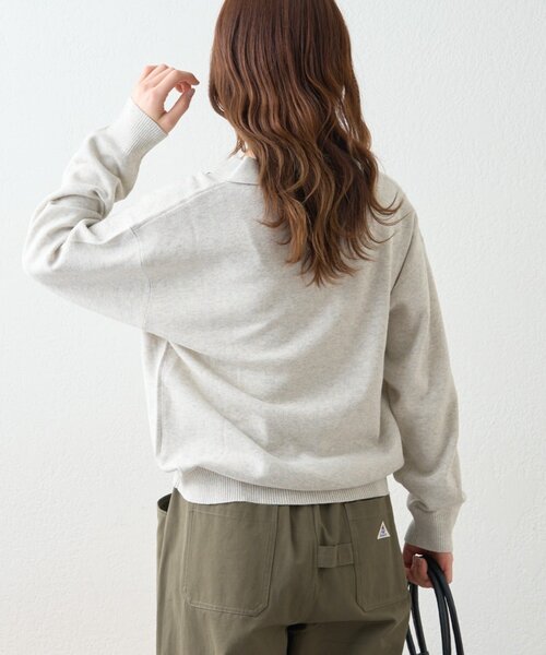 GEVACO（ゲバコ）の「≪ノベルティフェア対象商品≫【GEVACO】スキッパーニットプルオーバー（ニット/セーター・レディース・アイボリー/ネイビー・LARGE/MEDIUM）」の11枚目の写真