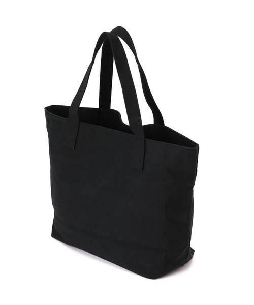 MHL.（エムエイチエル）の「HEAVY COTTON CANVAS（トートバッグ・レディース・ブラック・FREE）」の2枚目の写真