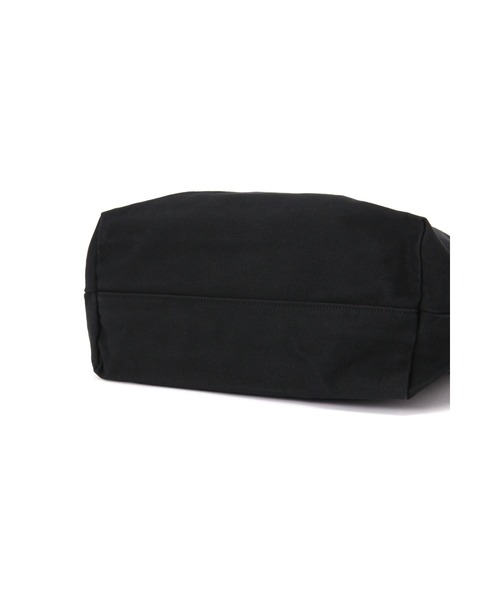 MHL.（エムエイチエル）の「HEAVY COTTON CANVAS（トートバッグ・レディース・ブラック・FREE）」の6枚目の写真