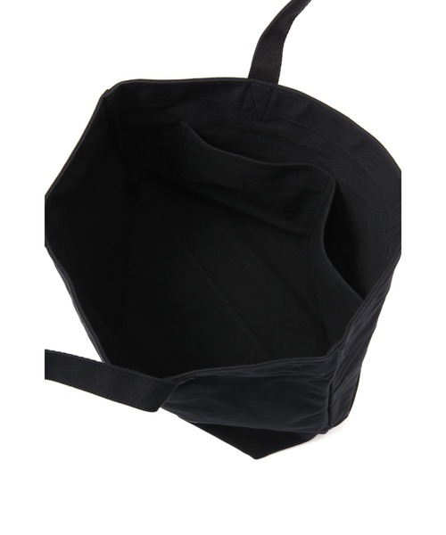 MHL.（エムエイチエル）の「HEAVY COTTON CANVAS（トートバッグ・レディース・ブラック・FREE）」の7枚目の写真