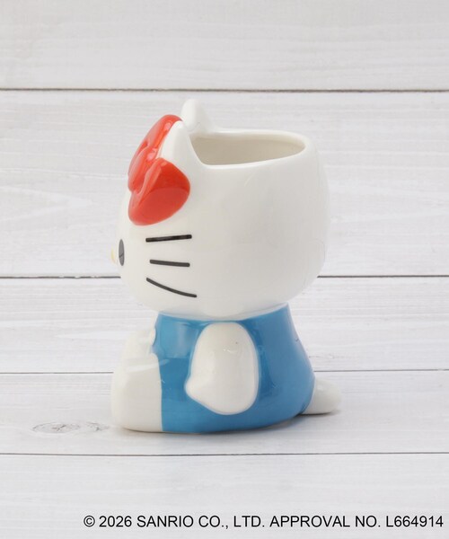 one'sterrace(ワンズテラス)の「ハローキティ ダイカットマグ 200ml(その他雑貨・レディース・ブルー系その他7・99)」の3枚目の写真