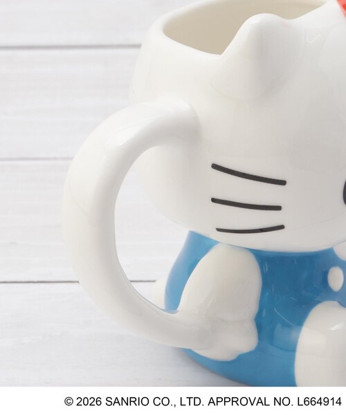 one'sterrace(ワンズテラス)の「ハローキティ ダイカットマグ 200ml(その他雑貨・レディース・ブルー系その他7・99)」の8枚目の写真