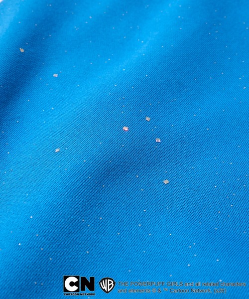 ADPOSION（アドポーション）の「【THE POWERPUFF GIRLS / パワーパフガールズ】ガールズプリント クロップドラメフーディー セットアップ対応（パーカー・レディース・グリーン/レッド/ブルー・FREE）」の16枚目の写真