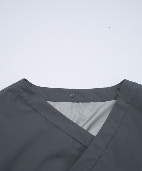 F/CE. (エフシーイー)の「F/CE. PERTEX 2WAY WRAP JACKET / エフシーイー パーテックス ツーウェイ ラップ ジャケット(ナイロンジャケット・メンズ・グレー/ピンク/ブラック・SMALL/MEDIUM/LARGE)」の13枚目の写真