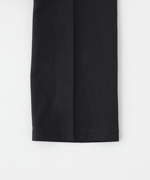 MATSUFUJI（マツフジ）の「MATSUFUJI / マツフジ CL WIDE TROUSERS（スラックス・メンズ・ブラック/ベージュ・2/3）」の5枚目の写真