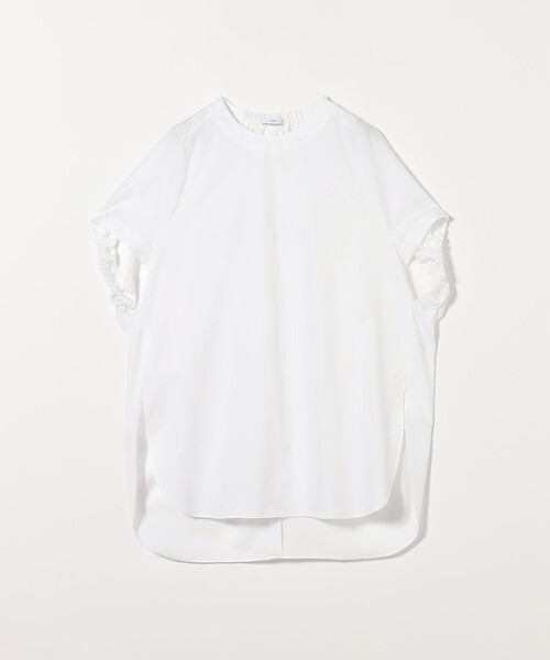 ASTRAET（アストラット）の「＜ASTRAET＞ギャザー ドルマンブラウス（シャツ/ブラウス・レディース・ブラック/ホワイト・FREE）」の4枚目の写真