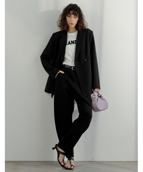 Re:EDIT（リエディ）の「スクエアトゥメタルモチーフヒールトングサンダル（サンダル・レディース・ホワイト/モカ/ブラック・X-LARGE/LARGE/MEDIUM/SMALL）」の20枚目の写真