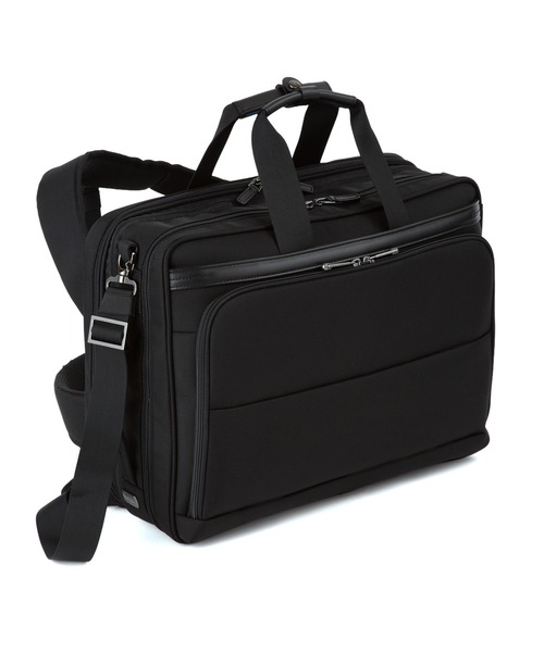 ace.(エース)の「ビジネスリュック デヴェル 21/29L B4サイズ 15.6インチPC 3way 20266(ビジネスバッグ・メンズ・ブラック・FREE)」の4枚目の写真