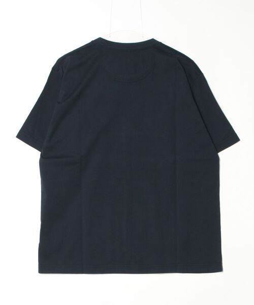 fridge（フリッジ）の「【White Mountaineering】ホワイトマウンテニアリング WM PAINT LOGO T-SHIRT（Tシャツ/カットソー・メンズ・ネイビー・1）」の2枚目の写真