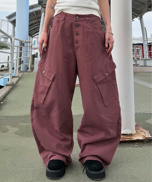 カーゴパンツ（レッド系）一覧 - WEAR