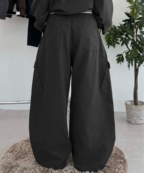 sedacle(セダクル)の「ボタンフライダックカーブパンツ(カーゴパンツ・メンズ・チャコールグレー/ネイビー/ベージュ/ボルドー/カーキ/ブラック/オフホワイト・SMALL/LARGE/MEDIUM)」の21枚目の写真