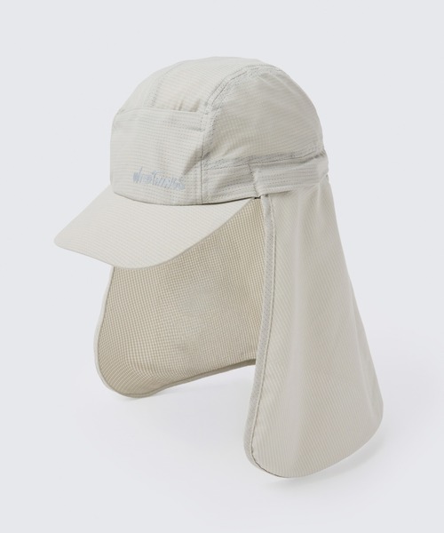 WILD THINGS(ワイルドシングス)の「ブリーザブルサンシェードキャップ│BREATHABLE SUNSHADE CAP(キャップ・メンズ・ブラック/ベージュ系その他2/アッシュ・FREE)」の3枚目の写真