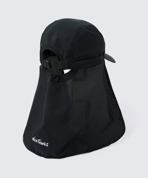 WILD THINGS(ワイルドシングス)の「ブリーザブルサンシェードキャップ│BREATHABLE SUNSHADE CAP(キャップ・メンズ・ブラック/ベージュ系その他2/アッシュ・FREE)」の8枚目の写真