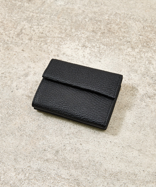 SLOW(スロウ)の「SLOW スロウ / goat-clasp trifold wallet- JULLIEN社マドラスゴートレザーミニウォレット がま口 小さい財布 / 333S146S(財布・メンズ・ブラック/ブルー/グレー/グリーン/ベージュ/イエロー・FREE)」の7枚目の写真