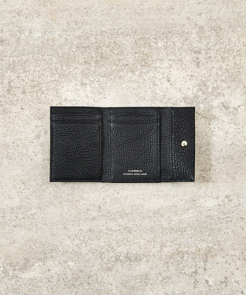 SLOW(スロウ)の「SLOW スロウ / goat-clasp trifold wallet- JULLIEN社マドラスゴートレザーミニウォレット がま口 小さい財布 / 333S146S(財布・メンズ・ブラック/ブルー/グレー/グリーン/ベージュ/イエロー・FREE)」の8枚目の写真