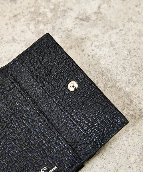SLOW(スロウ)の「SLOW スロウ / goat-clasp trifold wallet- JULLIEN社マドラスゴートレザーミニウォレット がま口 小さい財布 / 333S146S(財布・メンズ・ブラック/ブルー/グレー/グリーン/ベージュ/イエロー・FREE)」の10枚目の写真