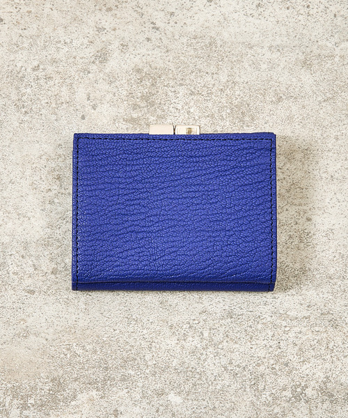 SLOW(スロウ)の「SLOW スロウ / goat-clasp trifold wallet- JULLIEN社マドラスゴートレザーミニウォレット がま口 小さい財布 / 333S146S(財布・メンズ・ブラック/ブルー/グレー/グリーン/ベージュ/イエロー・FREE)」の15枚目の写真