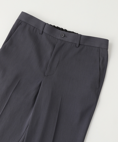 417 EDIFICE（フォーワンセブンエディフィス）の「ドライストレッチ ツイルノータックパンツ（スラックス・メンズ・ブラック/ブラウン/ライトグレー/チャコールグレー・LARGE/MEDIUM/SMALL）」の9枚目の写真
