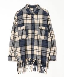 WOOLRICH（ウールリッチ）の「チェック柄ニットカーディガン（カーディガン/ボレロ）」