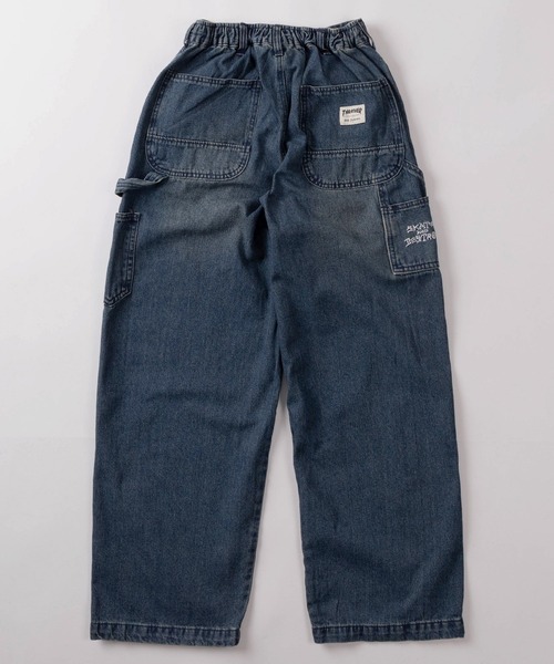 THRASHER(スラッシャー)の「【78】【THRASHER/スラッシャー】ワンポイント刺繍 デニム カツラギ ペインターパンツ ピスネーム付き(デニムパンツ・メンズ・ワンウォッシュ/ブラック/オフホワイト/グレー/ブルー/ベージュ・M/S/XL/L)」の8枚目の写真