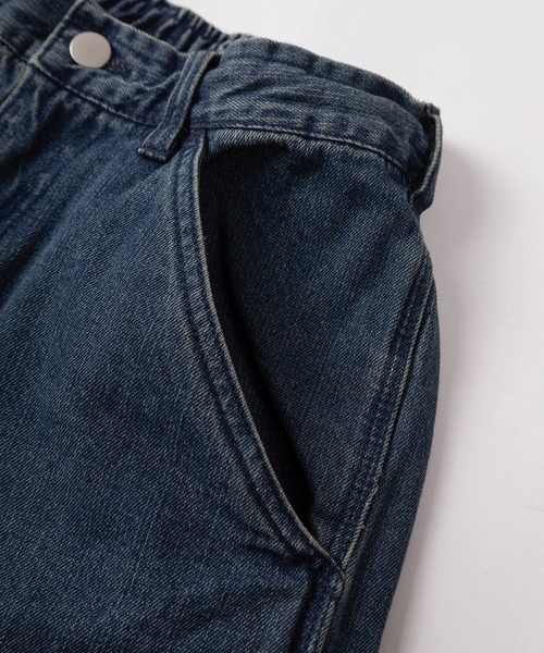 THRASHER(スラッシャー)の「【78】【THRASHER/スラッシャー】ワンポイント刺繍 デニム カツラギ ペインターパンツ ピスネーム付き(デニムパンツ・メンズ・ワンウォッシュ/ブラック/オフホワイト/グレー/ブルー/ベージュ・M/S/XL/L)」の9枚目の写真