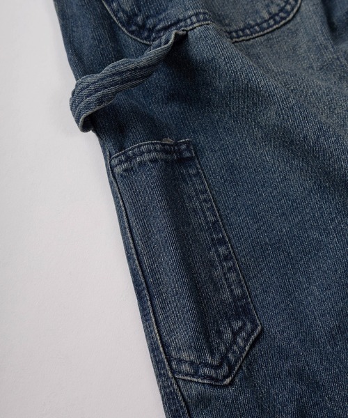 THRASHER(スラッシャー)の「【78】【THRASHER/スラッシャー】ワンポイント刺繍 デニム カツラギ ペインターパンツ ピスネーム付き(デニムパンツ・メンズ・ワンウォッシュ/ブラック/オフホワイト/グレー/ブルー/ベージュ・M/S/XL/L)」の15枚目の写真