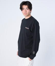 FLASH PACKER（フラッシュパッカー）の「FLASH PACKER フラッシュパッカー / 26春夏新作 リラックスシルエット Dry Silky Cotton セミモックネック ロングスリーブTシャツ /// XSMLT-WV（Tシャツ/カットソー）」