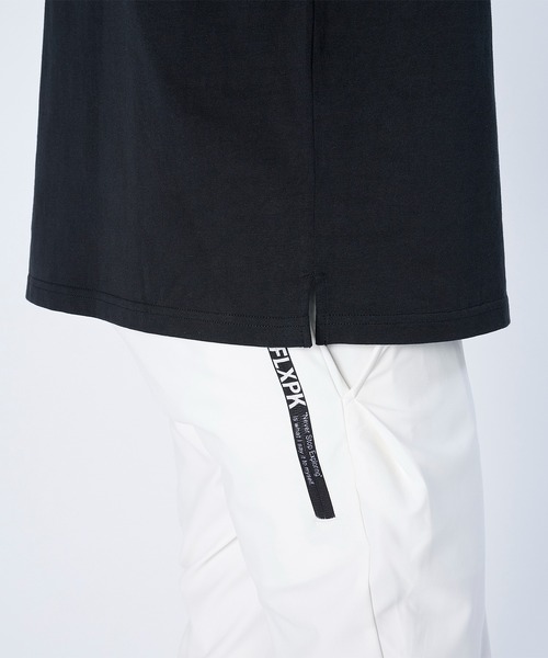 FLASH PACKER(フラッシュパッカー)の「FLASH PACKER フラッシュパッカー / リラックスシルエット Dry Silky Cotton セミモックネック ロングスリーブTシャツ // XSMLT-WV(Tシャツ/カットソー・メンズ・ホワイト/ブラック/ネイビー・SMALL/MEDIUM/LARGE/X-LARGE)」の10枚目の写真