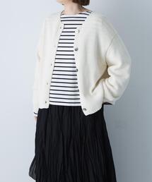 かぐれ | コットンローゲージショートカーディガン(カーディガン/ボレロ)