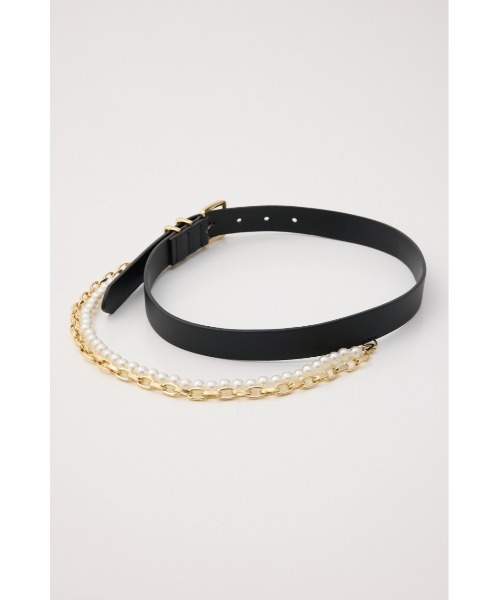 rienda（リエンダ）の「チェーン付きベルト 春服（ベルト・レディース・ブラウン/ブラック・FREE）」の5枚目の写真