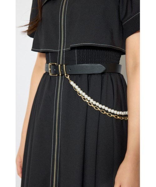 rienda（リエンダ）の「チェーン付きベルト 春服（ベルト・レディース・ブラウン/ブラック・FREE）」の8枚目の写真