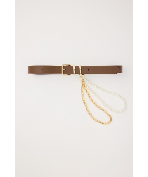 rienda（リエンダ）の「チェーン付きベルト 春服（ベルト・レディース・ブラウン/ブラック・FREE）」の9枚目の写真
