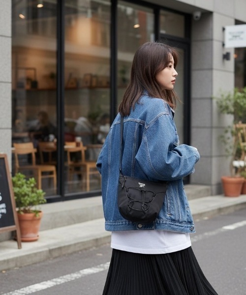 セール】Reebok/リーボック ナイロン 2Way ドローコード ロゴ ワン