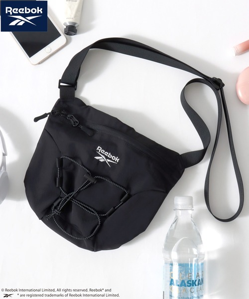Reebok(リーボック)の「Reebok/リーボック ナイロン 2Way ドローコード ロゴ ワンポイント刺繍 ミニショルダーバッグ/ボディバッグ/レディース メンズ(バックパック/リュック・メンズ・ブラック・FREE)」の21枚目の写真
