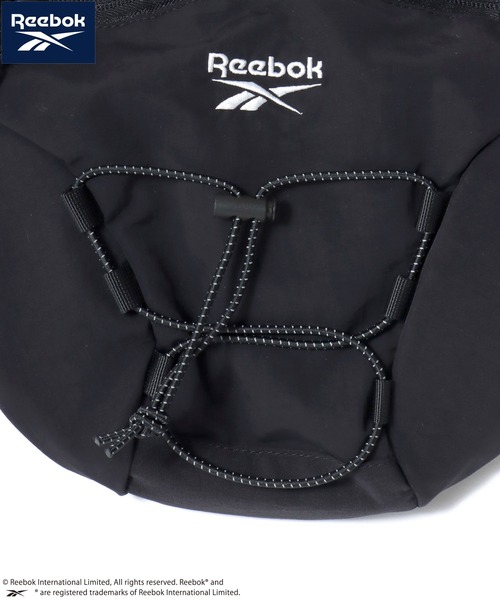 Reebok(リーボック)の「Reebok/リーボック ナイロン 2Way ドローコード ロゴ ワンポイント刺繍 ミニショルダーバッグ/ボディバッグ/レディース メンズ(バックパック/リュック・メンズ・ブラック・FREE)」の15枚目の写真