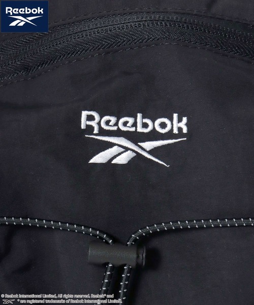 Reebok(リーボック)の「Reebok/リーボック ナイロン 2Way ドローコード ロゴ ワンポイント刺繍 ミニショルダーバッグ/ボディバッグ/レディース メンズ(バックパック/リュック・メンズ・ブラック・FREE)」の16枚目の写真