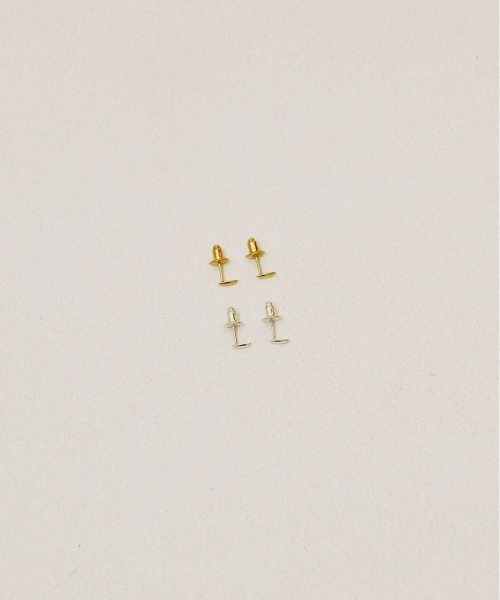 TODAYFUL(トゥデイフル)の「TODAYFUL Petit Grain Pierce プチグレインピアス/12610909(ピアス(両耳用)・レディース・シルバー/ゴールド・ONE SIZE)」の4枚目の写真