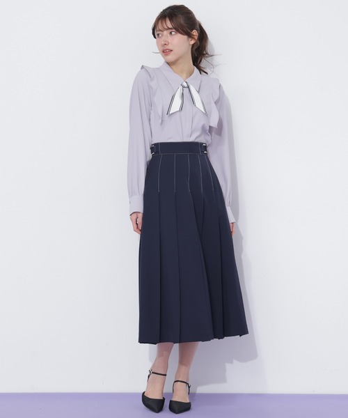 JILL by JILL STUART（ジルバイジルスチュアート）の「スカーフ付きブラウス（シャツ/ブラウス・レディース・ピンク/ホワイト/グレー・FREE）」の19枚目の写真