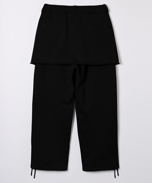 soduk(スドーク)の「trousers' skirt(スウェットパンツ・レディース・グレー/ブラック・SMALL/MEDIUM)」の9枚目の写真
