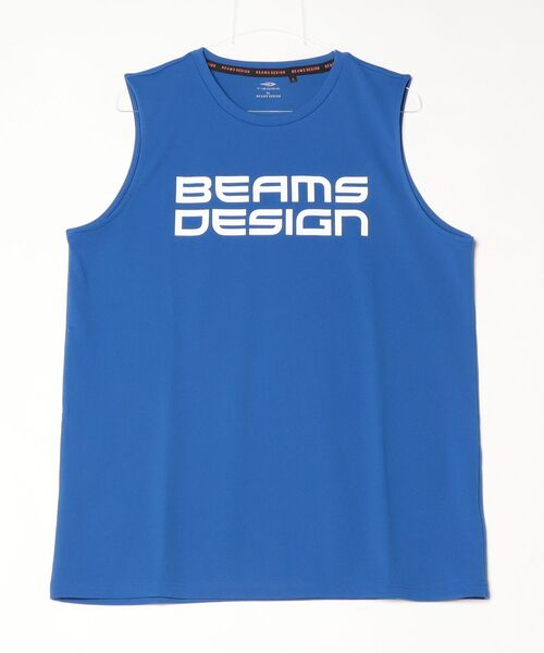 TIGORA by BEAMS DESIGN（ティゴラバイビームスデザイン）の「ティゴラ ビームス TIGORA by BEAMS DESIGN トレーニングノースリーブTシャツ（Tシャツ/カットソー・メンズ・ホワイト/ロイヤルブルー/ブラック・M/L/LL/3L）」の13枚目の写真