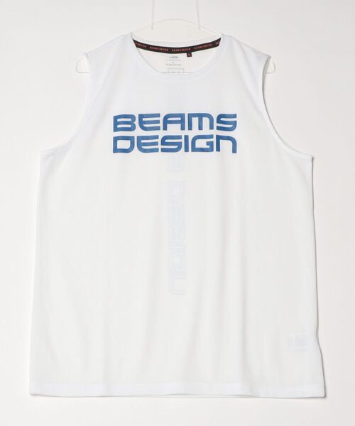 TIGORA by BEAMS DESIGN（ティゴラバイビームスデザイン）の「ティゴラ ビームス TIGORA by BEAMS DESIGN トレーニングノースリーブTシャツ（Tシャツ/カットソー・メンズ・ホワイト/ロイヤルブルー/ブラック・M/L/LL/3L）」の11枚目の写真