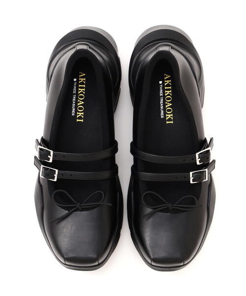 AKIKOAOKI（アキコアオキ）の「AKIKOAOKI /アキコアオキ/別注Achilles Ballet（バレエシューズ・レディース・ブラック・36/37/38/39）」の8枚目の写真