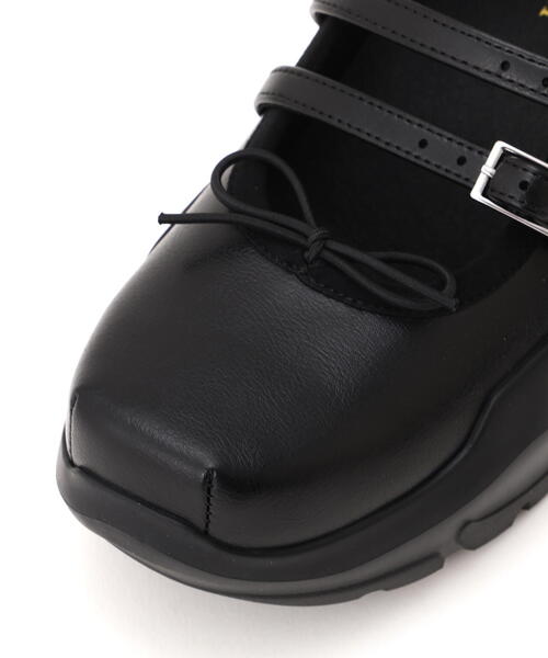 AKIKOAOKI（アキコアオキ）の「AKIKOAOKI /アキコアオキ/別注Achilles Ballet（バレエシューズ・レディース・ブラック・36/37/38/39）」の10枚目の写真