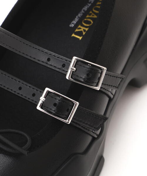 AKIKOAOKI（アキコアオキ）の「AKIKOAOKI /アキコアオキ/別注Achilles Ballet（バレエシューズ・レディース・ブラック・36/37/38/39）」の11枚目の写真