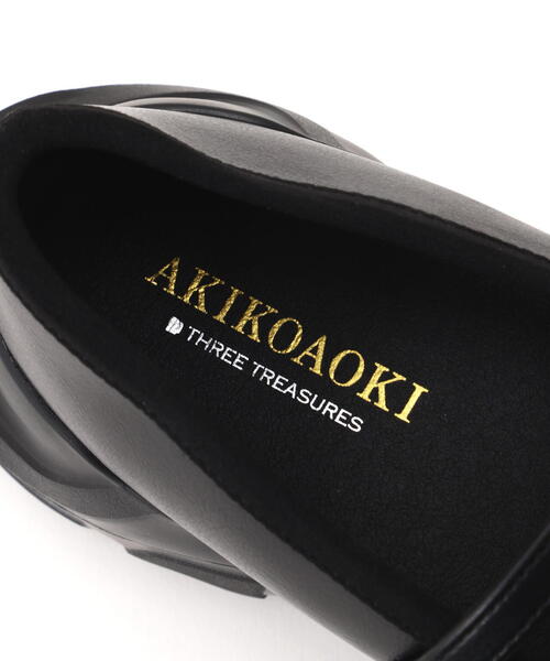 AKIKOAOKI（アキコアオキ）の「AKIKOAOKI /アキコアオキ/別注Achilles Ballet（バレエシューズ・レディース・ブラック・36/37/38/39）」の3枚目の写真