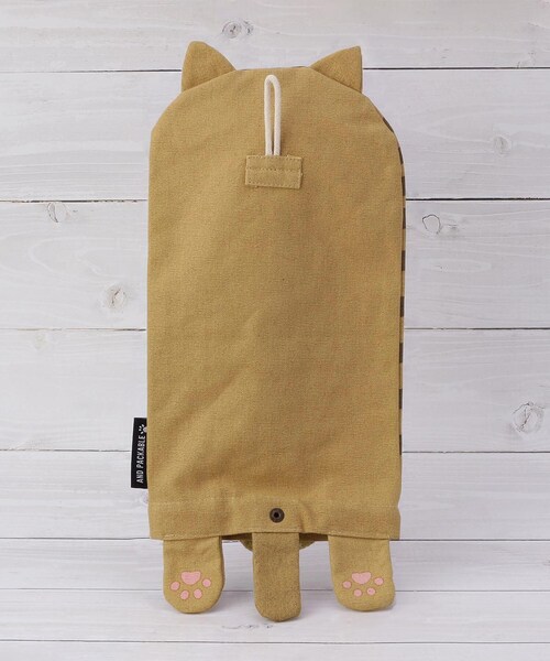 one'sterrace(ワンズテラス)の「ニャンタマ ティッシュボックスカバー(収納グッズ・レディース・その他/ダークブラウン系8・99)」の5枚目の写真