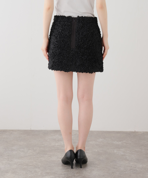 VERMEIL par iena（ヴェルメイユパーイエナ）の「PETAL スカート MINI（スカート・レディース・ブラック・FREE）」の12枚目の写真
