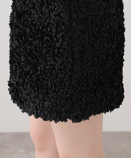 VERMEIL par iena（ヴェルメイユパーイエナ）の「PETAL スカート MINI（スカート・レディース・ブラック・FREE）」の13枚目の写真